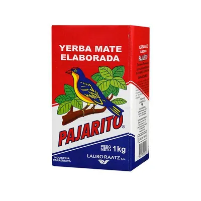 Produktbild von Mate Tee Pajarito Traditional 1 kg | Mate aus Paraguay | Detox und Energie Getränk