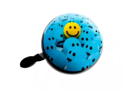 Image de Sonnette de vélo Happy Face 80 mm - bbeBells 52328 - Sonnette de vélo