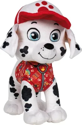 Produktbild von Schmidt Spiele Plüsch Stofftier Paw Patrol Marshall Summer Edition 28 cm 42826
