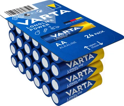 Produktbild von Varta High Energy AA - Einwegbatterie - AA - Alkali - 1,5 V - 24 Stück(e) - Blau - Silber