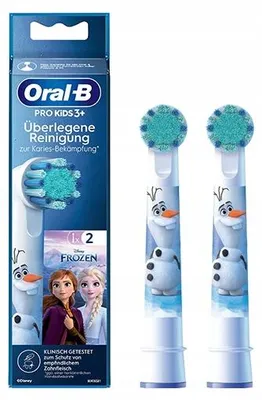 Immagine prodotto di Oral-B | Toothbruch replacement | EB10 2 Frozen II | Heads | For kids | Number of brush heads included 2 | Number of teeth brushing modes Does not apply
