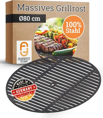 Produktbild von Grillrost Ø 80 cm aus Stahl