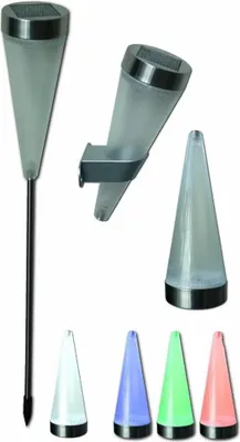 Produktbild von POWERplus Flamingo Bunte Solar-Gartenlampe