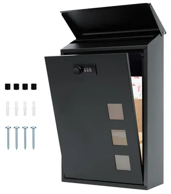 Image de Boîtes aux lettres en acier avec serrure à combinaison