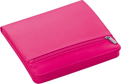 Produktbild von Tablethülle / mit linierten Schreibblock und Reißverschluss / Farbe: pink