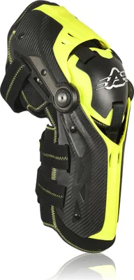 Image de Acerbis Gorilla genouillères, noir/jaune, taille unique