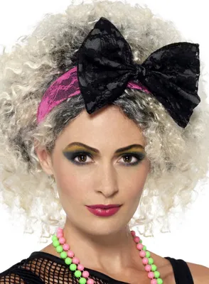 Produktbild von 80er Haarreif mit Schleife - Fasching Karneval