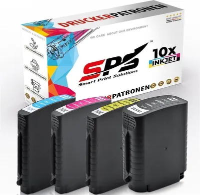 Produktbild von 10er Multipack Set kompatibel für HP Officejet Pro 8500 W Druckerpatronen 940XL