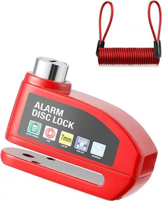 Produktbild von Alarmschloss 7mm Reminderkabel Motorschloss