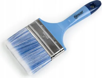 Zdjęcie produktu dla Pędzel płaski malarski uniwersalny AKRYL sztuczne włosie 10 cm Polax