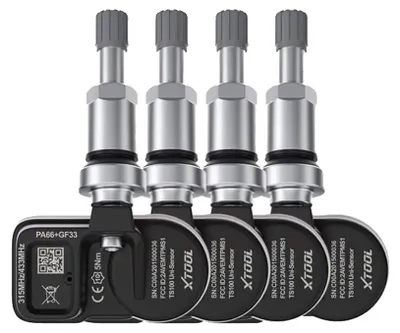 Obrázek produktu pro Senzor TPMS, programovatelný, podpora dvojité frekvence, 4 ks kovové