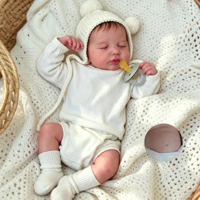 Immagine prodotto di Solidchoice - Bambola reborn in silicone, estremamente realistica, altezza 50 cm