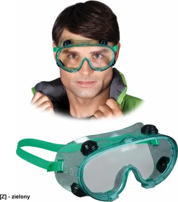 Image de Lunettes-masques Lunettes de protection résistantes aux produits chimiques Bandeau élastique (GOG-CHEMFOG)