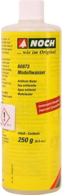 Produktbild von NOCH Modellwasser, gießfertig in der Flasche, 250 g für die Gewässergestaltung im Modellbau | 60873