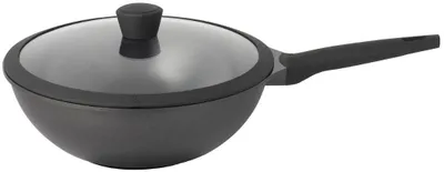 Produktbild von Sola Wokpfanne mit Deckel Ceramic Deluxe ø 30 cm - keramische Antihaftbeschichtung