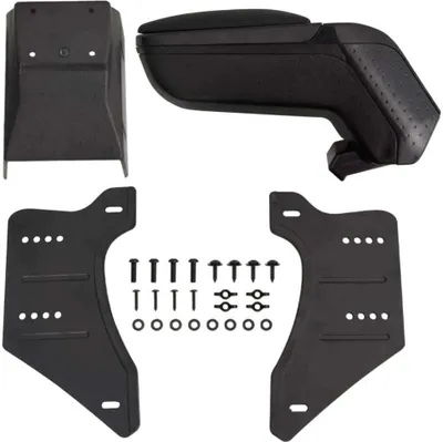 Obrázok produktu pre Lakťová opierka do auta univerzálna čierna 13x33x(33-53) cm ABS
