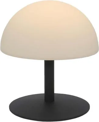 Produktbild von Tischlampe Lumisky Neptune Rock Dunkelgrau Kunststoff
