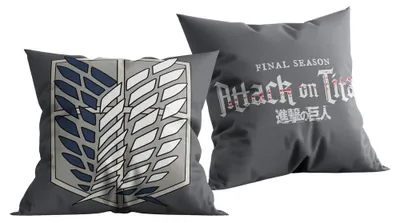 Obrázok produktu pre Vankúš Attack on Titan - Scout Emblem
