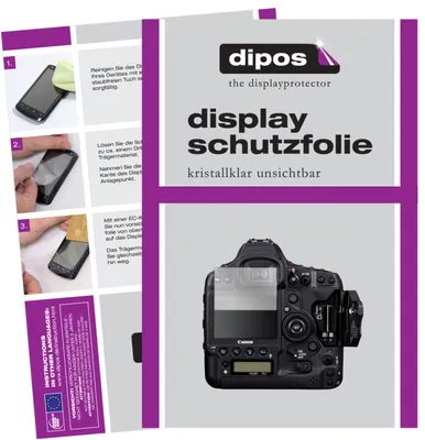 Zdjęcie produktu dla 6x folia ochronna do Canon Eos 1DX przezroczysta folia ochronna na ekran dipos