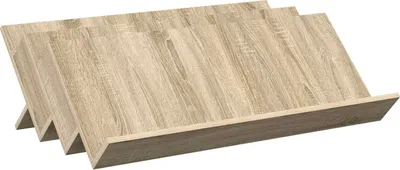 Image de vidaXL Étagère à revues Chêne Sonoma 90 x 53 x 28,5 cm Matériau dérivé du bois