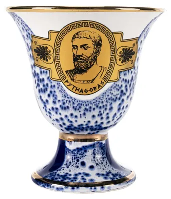 Productafbeelding van Pythagoras Beker - Blauw - 240 ml