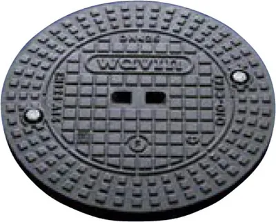Produktbild von Wavin Basic 400 Schachtabdeckung aus Gusseisen, Tragkraft A15 - 1,5 t