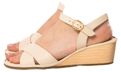 Produktbild von El Naturalista Sandalen mit Absatz Damen N854 SOFT NAPPA CREAM/ GAIA Farbe Beige