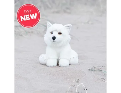 Image de Renard polaire Animigos en peluche