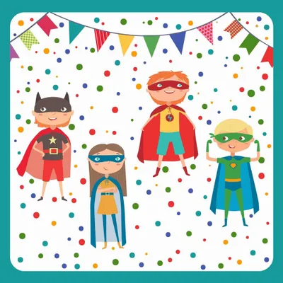Immagine prodotto di PAPSTAR 87730 PAPSTAR Motiv-Servietten "Superhero", 330 x 330 mm