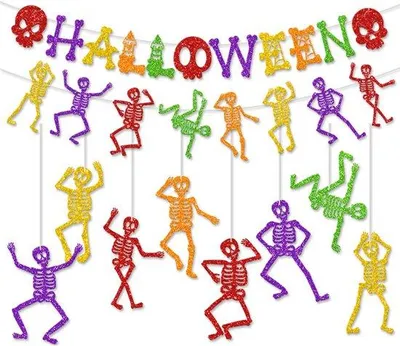 Obrázek produktu pro Sada dekorací na Halloween z kartonu