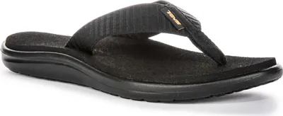 Produktbild von Teva Voya Flip Quick Dry Tpost Damen Vegan Sandalen in Schwarz – 7 UK - 40 EU - 9 US / Black