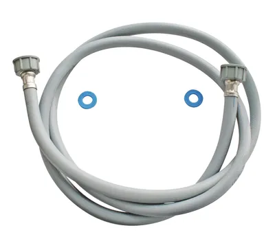 Produktbild von SOMATHERM FOR YOU – Zulaufschlauch für Waschmaschine – Gerade Anschlüsse F-F 3/4" – Länge: 2,5 m