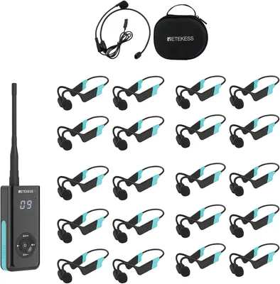 Image de Retekess TT120 Système Tour Guide étanche IP68 Pour les tours en kayak, les croisières, les tours en yacht, les régates, le surf SUP et les activités sous-marines.