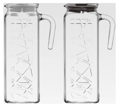 Produktbild von Transparente Glaskaraffe (1,2 Liter)
