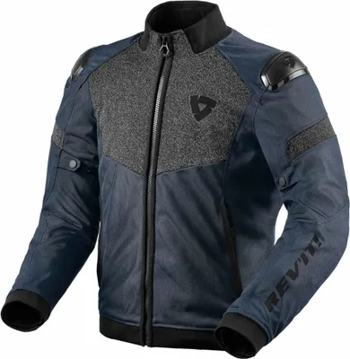 Produktbild von Revit Action H2O Motorrad Textiljacke, schwarz/dunkelblau, S