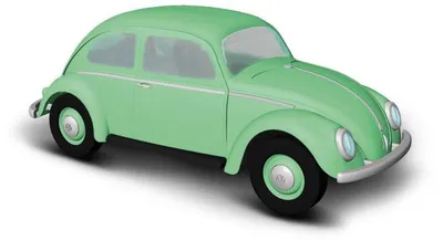 Produktbild von Busch VW Käfer Brezelfenster grün 52900