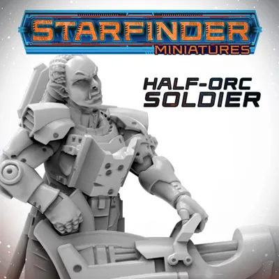 Produktbild von Archon Studio – PSF0009: MotU-Miniaturen: HALB-ORK-SOLDAT – Neu