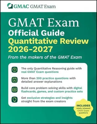 Obrázok produktu pre GMAT Official Guide Quantitative Review 2026 - 2027