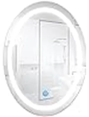 Lampe, Weiß, oval, 60x11x80 cm