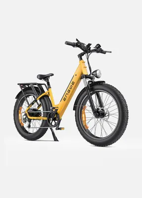 Produktbild von ENGWE E26 E-Bike 26 Zoll, 250 W, 768 Wh Akku, 70 Nm, Tiefeinstieg, Gelb