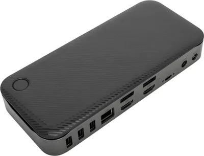 Produktbild von Targus - Dockingstation - USB-C 3.2 Gen 2 / Thunderbolt 3 - 2 x HDMI, 2 x DP - 1GbE