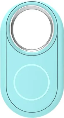 Image de ZELURXX Bluetooth GPS Tracker Animal domestique Enfants Clé Finder, compatible avec Android, portée de 25 m, anti-perte, localisation, bleu