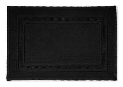 Produktbild von Rhomtuft Badteppich Gala eckig 70 x 120 cm  Farbe  schwarz
