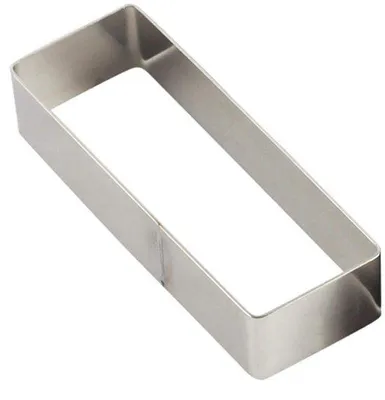 Immagine prodotto di Stampo rettangolare per torte, acciaio inossidabile, mini, alluminio, accessori da forno