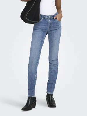 Produktbild von JDYFINA MW SKINNY PUSH UP JEANS MBD Medium Blue D S/32