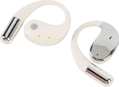 Zdjęcie produktu dla Słuchawki z tłumaczeniem Bluetooth V5.4 Pałączek na ucho Tłumacz językowy Słuchawki douszne Długa żywotność baterii Beżowe