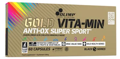 Image de OLIMP Gold Vita-Min Anti-Ox Super Sport 60 Caps