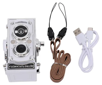 Obrázek produktu pro Retro digitální fotoaparát, 24 mm, 2,7 K, automatické zaostřování, ve stylu TLR, retro, přenosný, vhodný pro každodenní fotografování na cestách