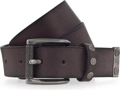 Produktbild von Vanzetti Leder Gürtel 35mm Leather Belt W85 Dark Brown braun