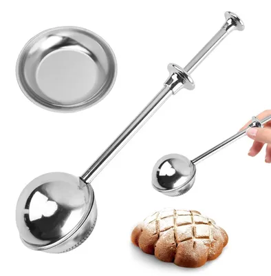 Produktbild von Edelstahl Mehlsieb und Puderzuckerstreuer - Feinmaschiger Streuer für Mehl, Kakaopulver und Gewürze - Backzubehör für Küche und Gastronomie